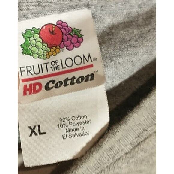 Fruit of the Loom Dogs Playing POKER T-Shirt Mens XL HD COTTON - Picture 2 of 4